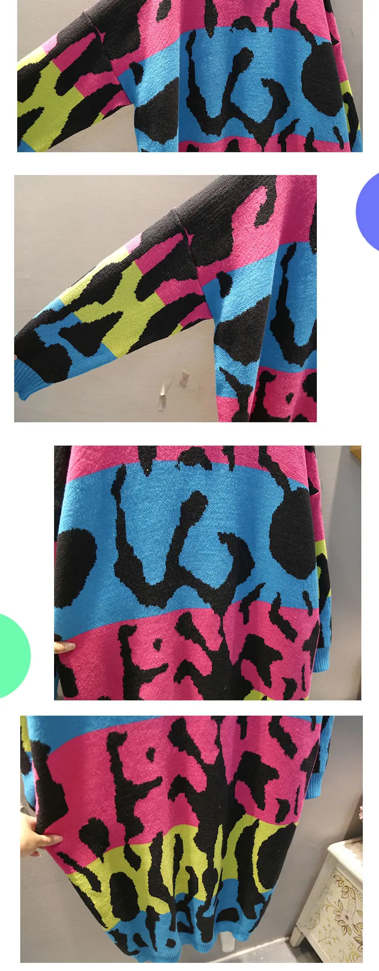 XITAO Pattern Women Dress Fashion Winter Elegant Patchwork Elegant Pullover Small Fresh Minority Casual Dress DMY1821