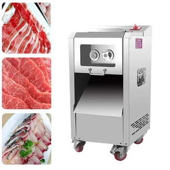 

Commercial meat slicer electric dicing cutting slicer stainless steel thickening meat slicer