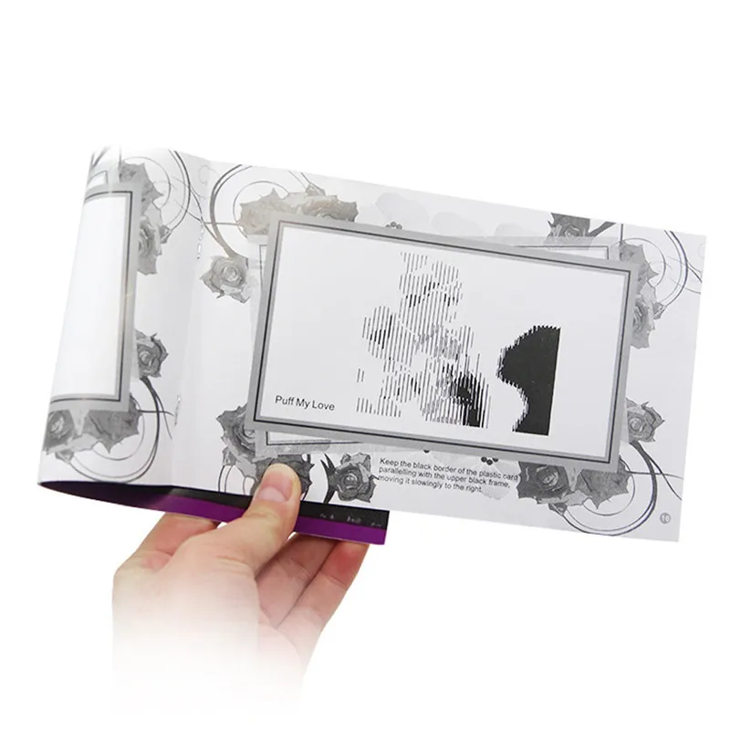 Magic animated movie book Running Horse Movie Book 3D Animated Magic Moving Animated Illusion Magic Trick brinquedos #4S16 (5)