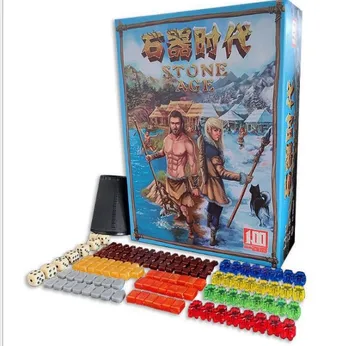 

Super Classical Germany Board Game STONE AGE table games cards Chinese Version