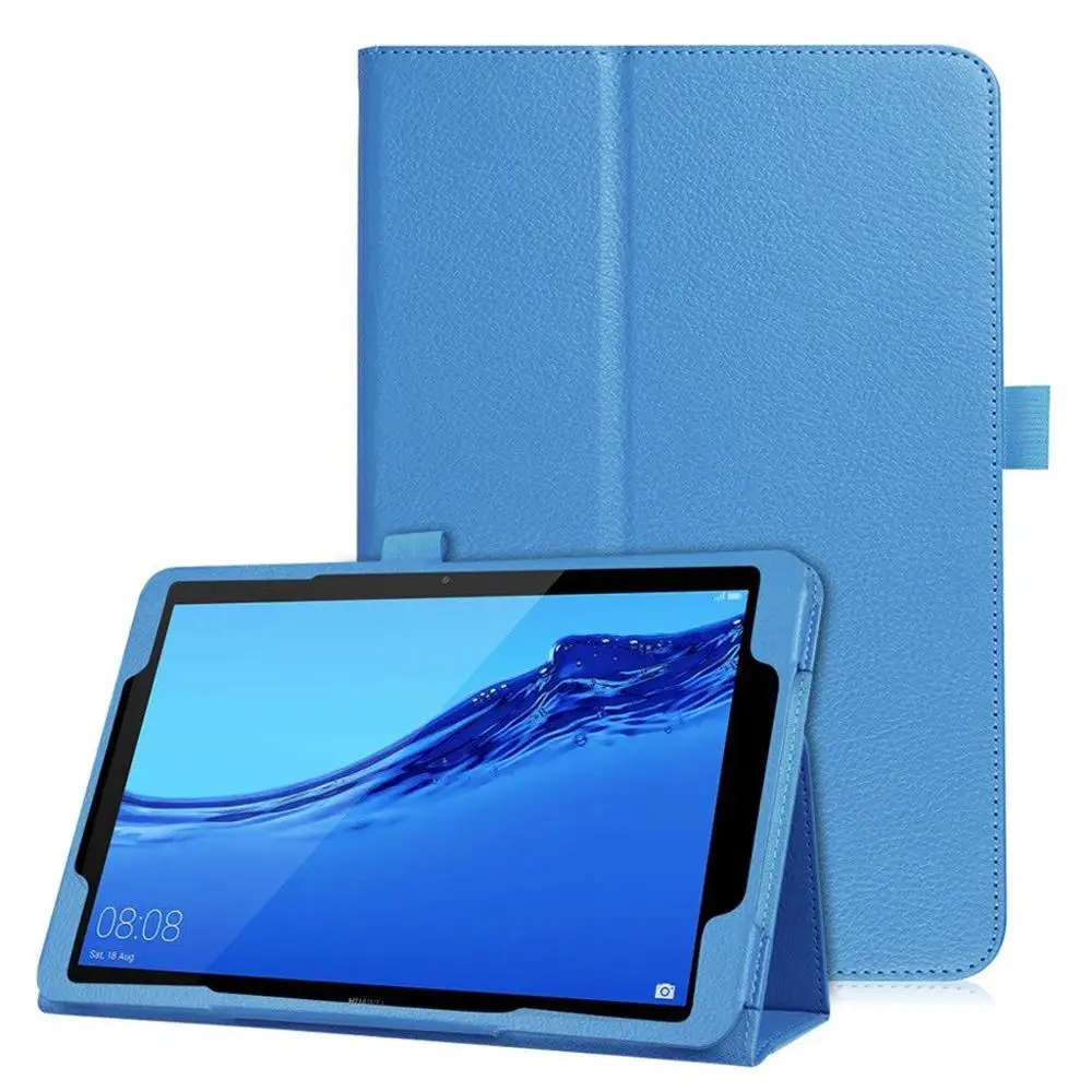 

Case For Huawei MediaPad T5 10 AGS2-W09 AGS2-W19 AGS2-L09 Tablet Case Folio Folding PU Leather Stand Smart Case Cover #S