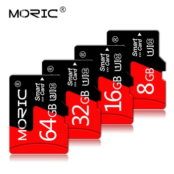 

Moric Micro SD High Speed Class10 256GB 128GB 64GB Memory Card 32GB 16G 8G SD/TF Flash Card for Smartphone Adapte