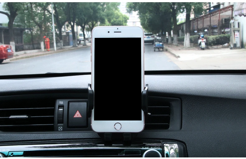 Автомобильный держатель для телефона на выходе из воздуха, gps Кронштейн-подставка из углеродного волокна, многофункциональная телескопическая рукоятка, поддержка нескольких установок в автомобиле