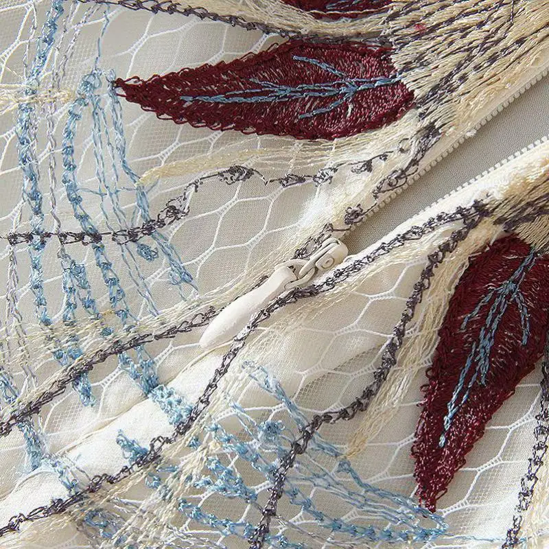 Runwaybox, дизайнерское женское платье, весна-лето, длинный рукав, Подсолнух, вышивка, сексуальное, эффектное, миди платье, элегантное, Vestidos