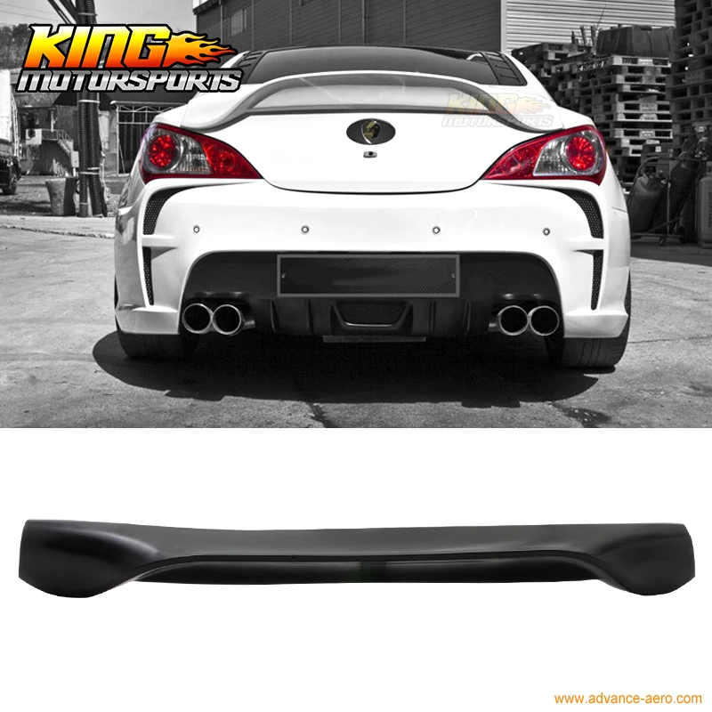 Fit For 10 11 Hyundai Genesis 2dr Coupe Body Kit Trunk Lid Spoiler Wing Urethane Trunk Lid Spoiler Spoiler Wingtrunk Spoiler Wing Aliexpress