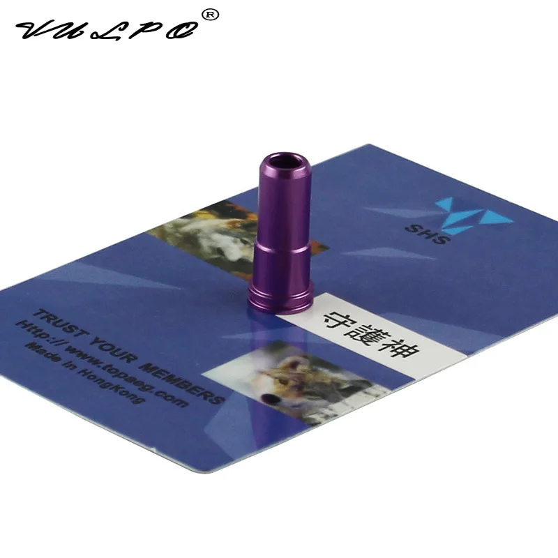 AK AEG Nozzle VULPO SHS CNC алюминиевое двойное уплотнительное кольцо воздушного уплотнения сопла для серии AK Airsoft AEG - Цвет: AK AEG Nozzle