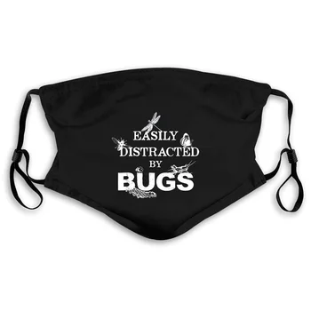 

Insect Lover I Get Distracted By Bugs Print Hot Selling Mouth Mask Women's kid PM2.5