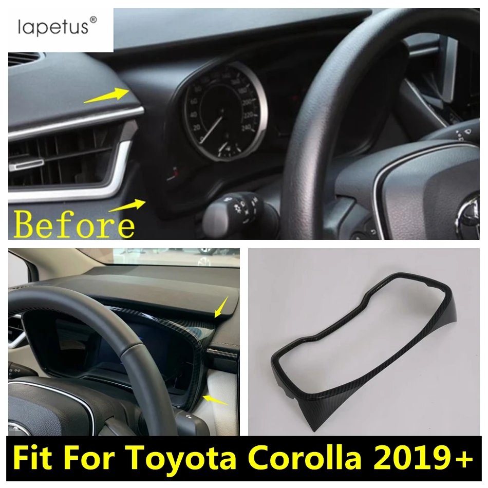 Аксессуары Lapetus подходят для Toyota Corolla 2019 2021 абс приборной панели датчик украшение