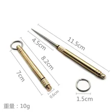 

Outdoor Edc Portable Multifunctional Toothpick Bottle Fruit Fork Camping Tool Toothpick Tube Stronger Than Dental Floss