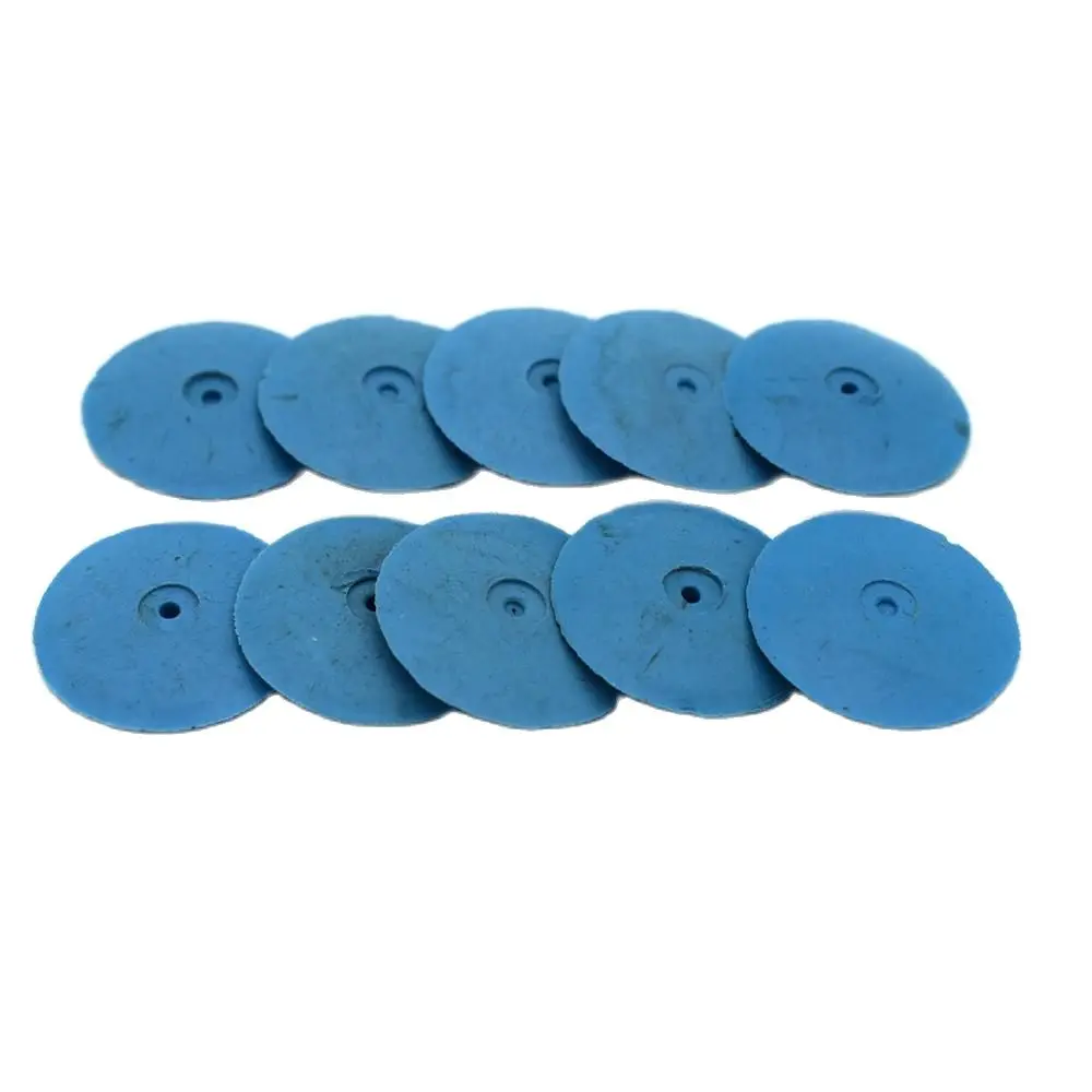 10PCS 22MM Ruber Polishing Wheel for Jewelry Metal Finish Electric Grinder Rotary Tools