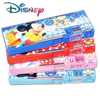 

Disney Princess Mickey Minnie Cartoon Stationery Pencil Case Frozen Sophia Pen box cute student school supplies