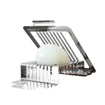 

Stainless Steel Cutter New Mushroom Hot Boiled Tool Novelty Section Cutter Kitchen Egg Slicer Pop Kitchen Accessories