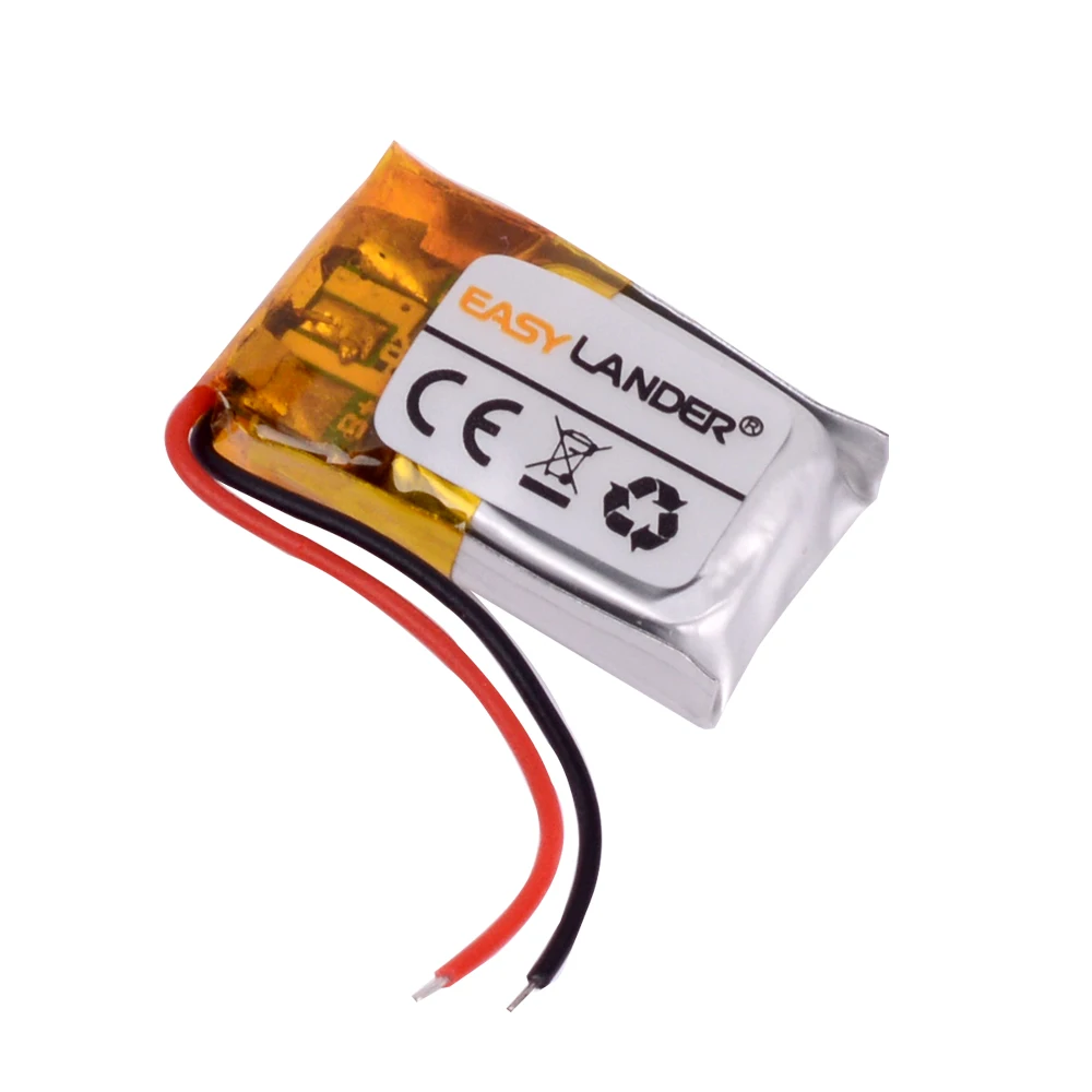 incredible  501015 60mAh 3.7v lithium Li ion polymer rechargeable battery For MP3 MP4 DVR GPS mp5 toys DVR Spor