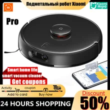 

2022 Mijia Smart Home Оригинальный подметальный робот Xiaomi Pro Automatic Sweeping And Mopping Integrated Machine 3 In 1 2800pa