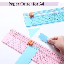 ABS Портативный Прецизионный резак для резки бумаги, коврики для бумаги А4, обрезные станки для резки бумаги, Скрапбукинг для офиса и школы