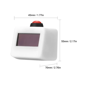 

New Household Mini Size Portable LCD Wifi Weather Clock with Automatic Time Calibration Function