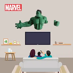 Figuras de ação da marvel vingadores, hulk, homem aranha, homem de ferro, modelo de papel, anime, tv, arte para parede, escultura, presente de natal para crianças