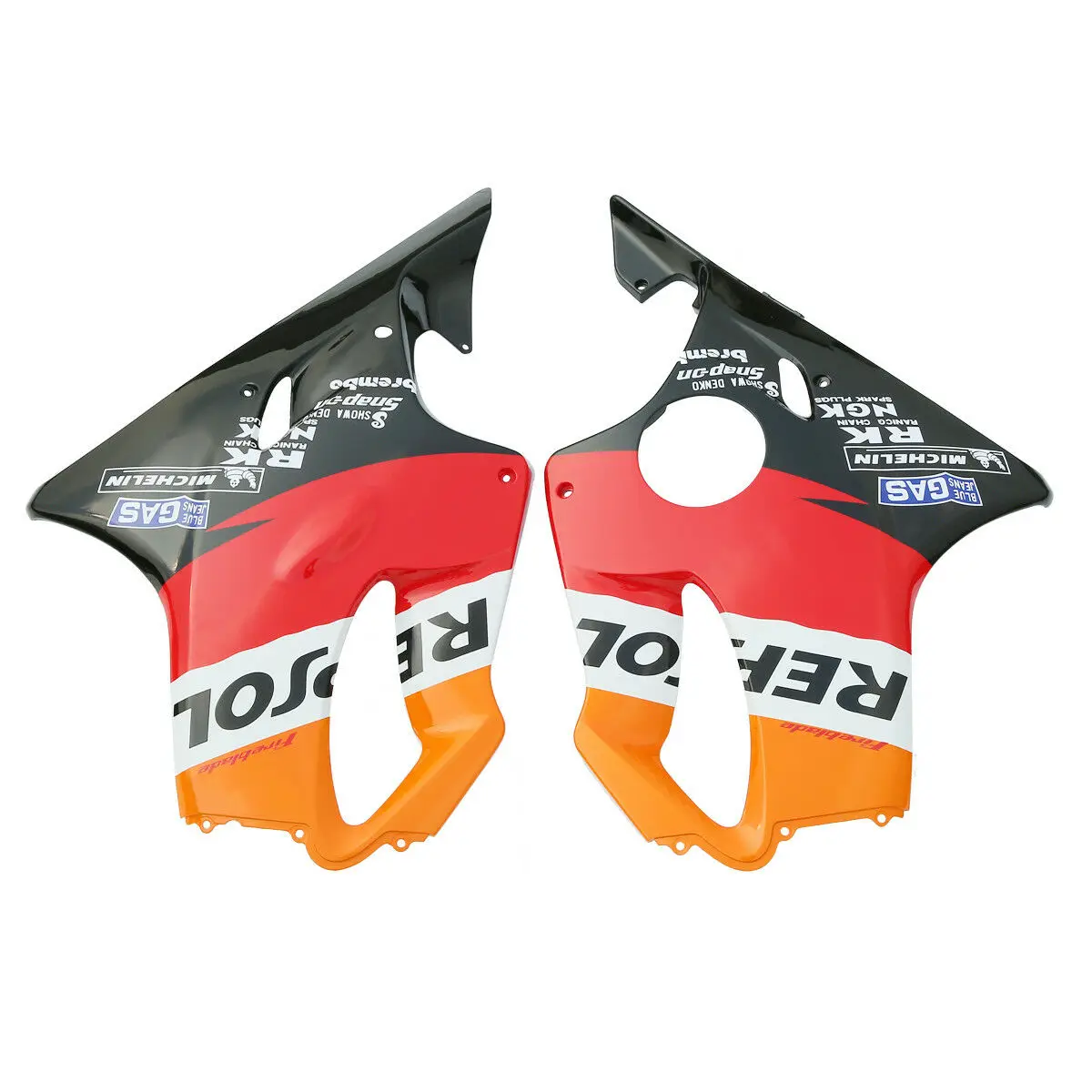 Впрыска мотоцикла ABS обтекатель кузова комплект для Honda CBR600F4 CBR 600 F4 1999-2000 Repsol 4A