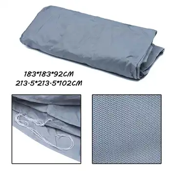 

New Dustproof Hot Tub Spa Cover Cap Dustproof Rain Covers Storage Bag Protective Guard Protector Cover Shade Organizer 2 Sizes