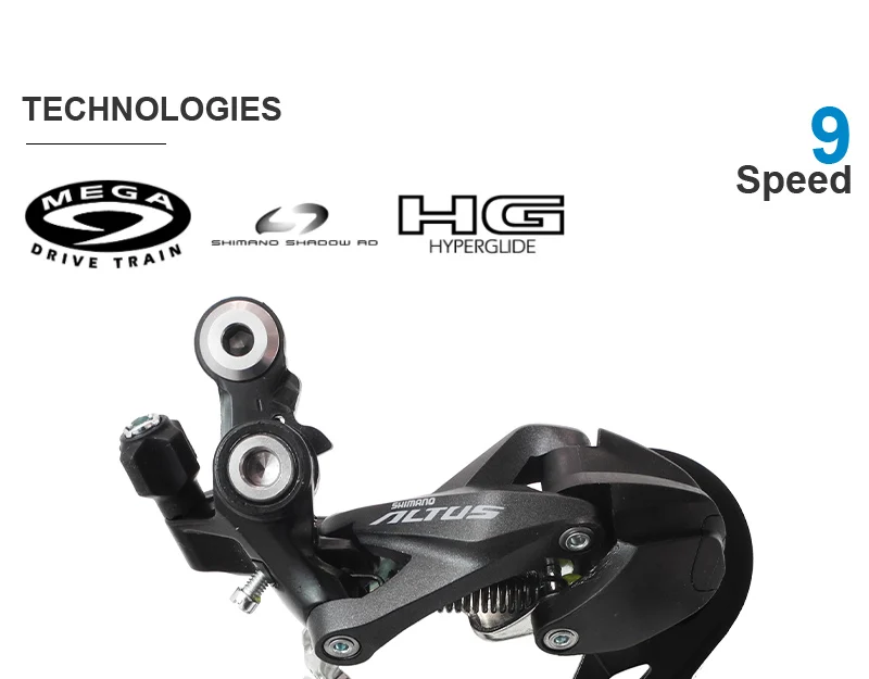 SHIMANO ALIVIO M3100 3x9 Speed Groupset with SL-M3100 RD-M2000 Front REAR DERAILLEUR HG200 CS Chain FC-MT0-3 Original