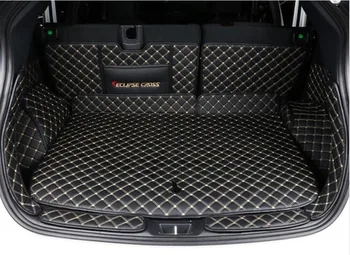 

Seven-seat dedicated full-backed trunk trunk box mat carpet mat For 2018 Mitsubishi Eclipse Cross Car styling fast ship