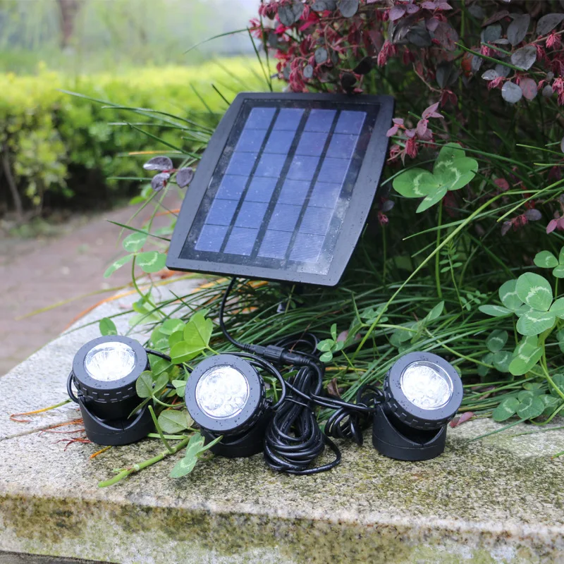 

Outdoor LED Solar Floodlights Solar Bottom Project Lamp Split Indoor Lighting Garden Lamp