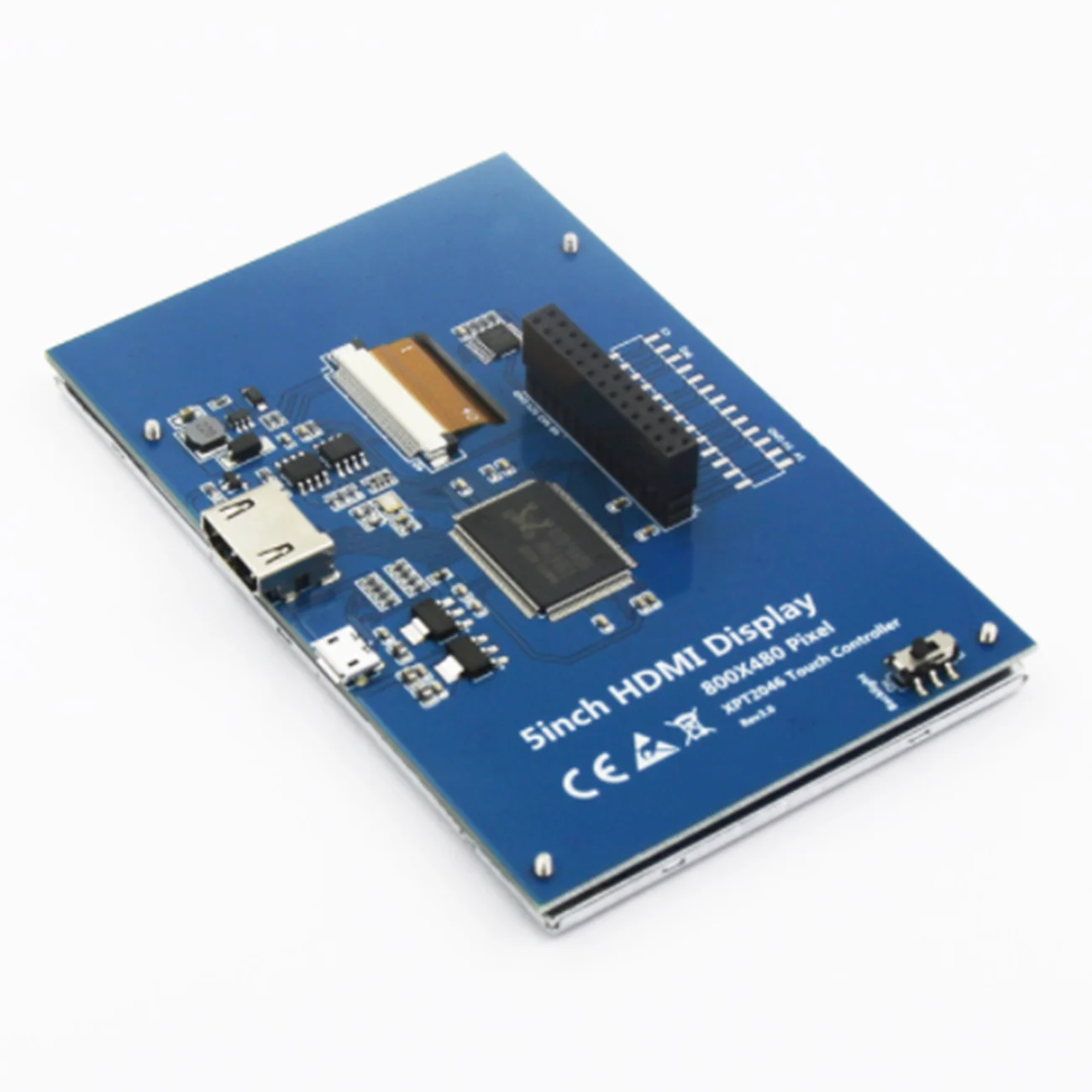 ЖК-дисплей модуль 5,0 дюймов Pi TFT 5 дюймов резистивный Сенсорный экран 5,0 inch ЖК-экран модуль HDMI интерфейс для Raspberry Pi 3 модель+/B+/2B