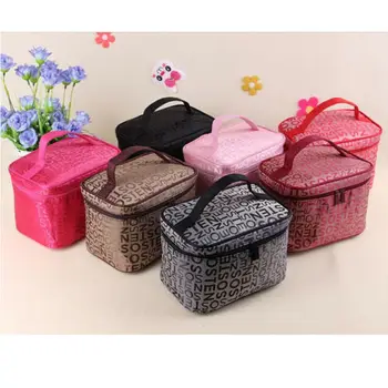 

Local stock Travel Cosmetic Makeup Toiletry Case Bag Wash Organizer Storage Handbag Pouch
