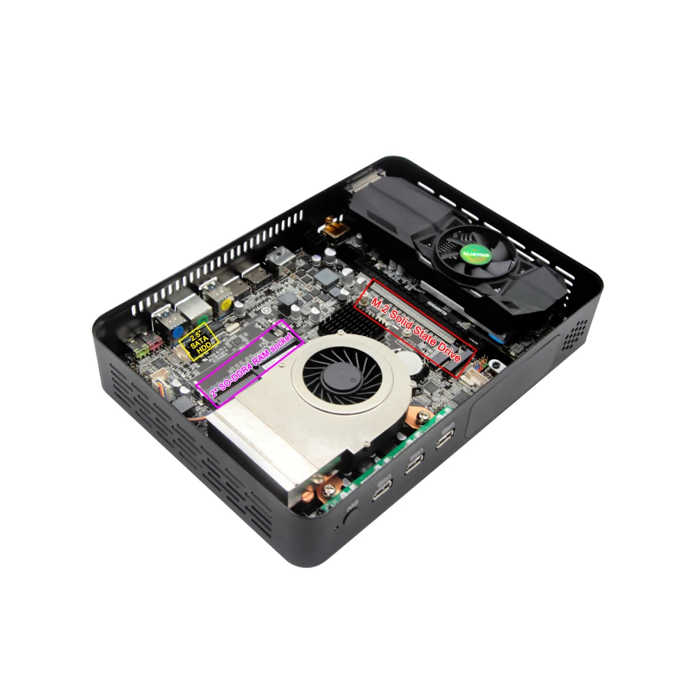 EGLOBAL мини игровой ПК I7 8700 i5 9400F GTX1050TI 4G Nvidia GPU Win10 Pro Barebone Nettop Linux настольный компьютер