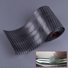 ^#Cheap DWCX Universal Carbon Fiber Style Rubber DIY Door Sill Edge Protector Guard Strip Anti-Collision Trim Sticker ^#Cheap DWCX Universal Carbon Fiber Style Rubber DIY Door Sill Edge Protector Guard Strip Anti-Collision Trim Sticker