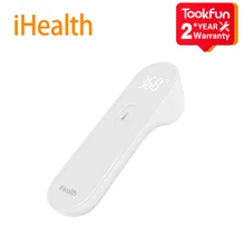 Ihealth termômetro handheld digital exato febre infravermelho termômetro clínico bebê adultos não contato testa medição