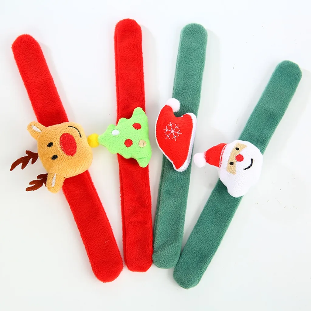 Рождественские игрушки, подарочные браслеты, детские браслеты для мальчиков и девочек, Рождественский браслет с Санта-Клаусом, детские подарки, рождественские креативные подарки, Py4