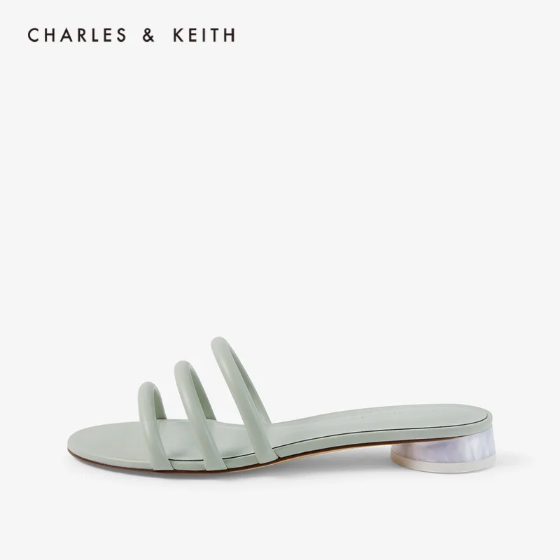 CHARLES＆KEITH Новинка на Лето2020 CK1-70390295Женские Босоножки Клип схождение Тонкий