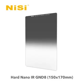 

NISI 150x170mm NANO MC IR Hard GND8 0.9 Insert Graduated Neutral Density ND Filters Multi Coating Optical Glass, 150mm x 170mm
