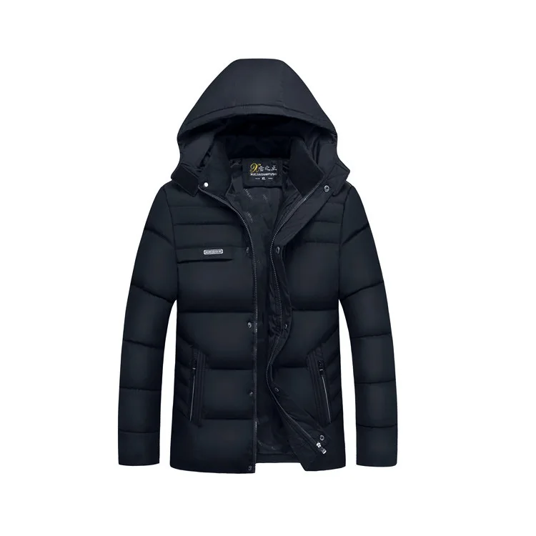 Autumn And Winter New Style MEN'S Coat Middle-aged Handmade Pat Cotton Thick Men's down Jacket Cotton-padded Clothes MEN'S Wear