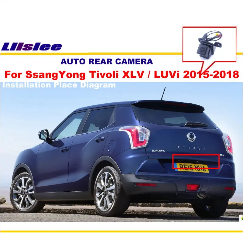 쌍용 티볼리 XLV/LUVi 2015 2016 2017 2018 자동차 후방 카메라 주차 후방 카메라, HD CCD 캠 액세서리 키트