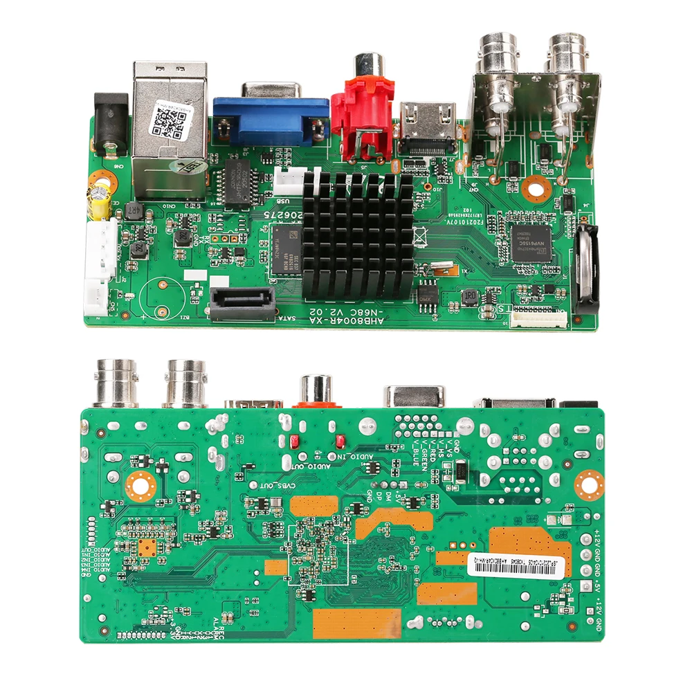 Network Video Recorder 4CH 5 in 1 AHD CVI TVI IP CVBS 5MP-N CCTV DVR Board