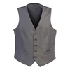 Men's Formal Suit Vest Made-to-Order Black Wedding Prom 2 Pockets Waistcoat ► Photo 3/5