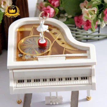 

Hot Mechanical Music Box Classical Ballerina Dancing Girl Dancing Piano Music Box For Valentine's Day Birthday Gift