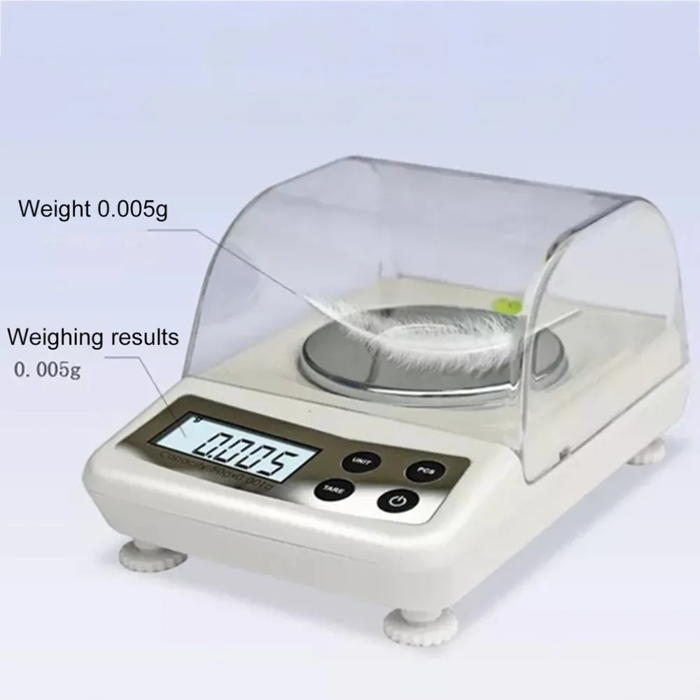 Точность 0,001 г 50 г ювелирные весы высокие мини карманные электронные цифровые ювелирные весы высокой четкости кухонные весы