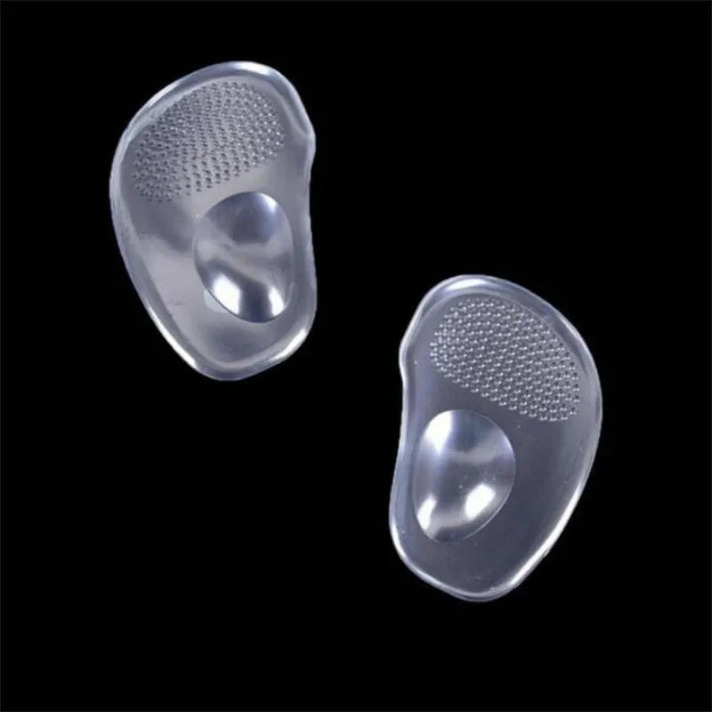 

1Pair High Heel Shoes Front Forefoot Half Sole Pads Insert Ball Comfy Silicone Insoles Cushion Foot Care Forefoot Insoles