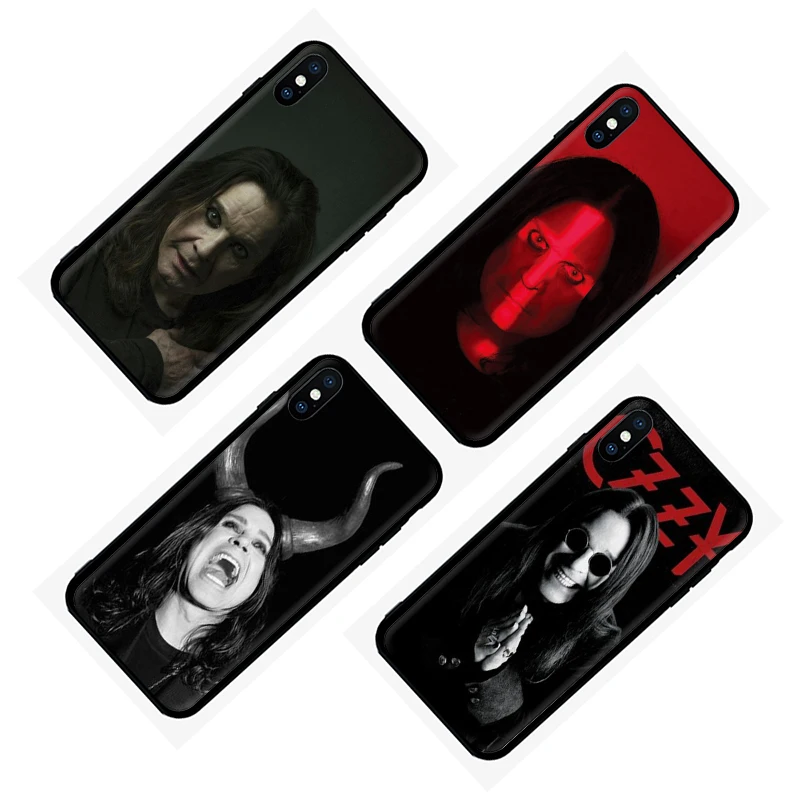 Мягкий силиконовый чехол Ozzy osбурн для телефона iPhone 5 5S SE 6 6s 7 8 Plus X XR XS 11 Pro Max