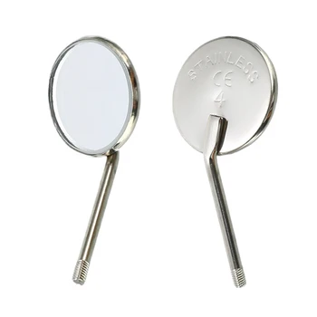 

10pcs/set Dental Mouth Mirror Reflector Dentist Equipment Stainless Steel Dental Mouth Mirror Oral Care Kit Set Tool