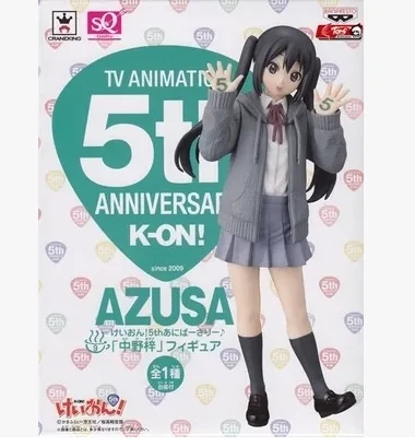 SQ светильник тон девушки K-on! 5-я годовщина Адзуса Накано призовая фигурка в коробке гаражный комплект модель