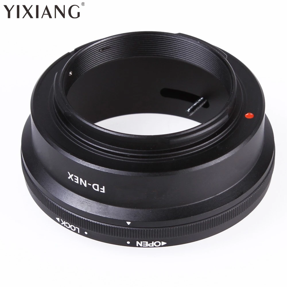 YIXIANG металлическое Крепление переходное кольцо для объектива Canon FD sony NEX E NEX-3 NEX-5 NEX-VG10 Камера