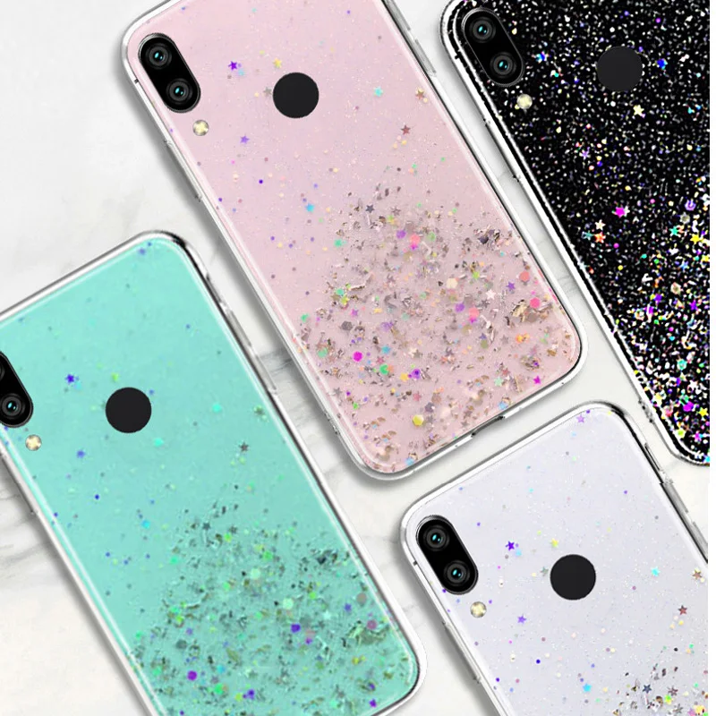 Блестящий силиконовый чехол для Samsung Galaxy A50 A10 A20 A30 A40 A60 A70 A80 A90 A10S A20S A20E M20 M30|Бамперы|