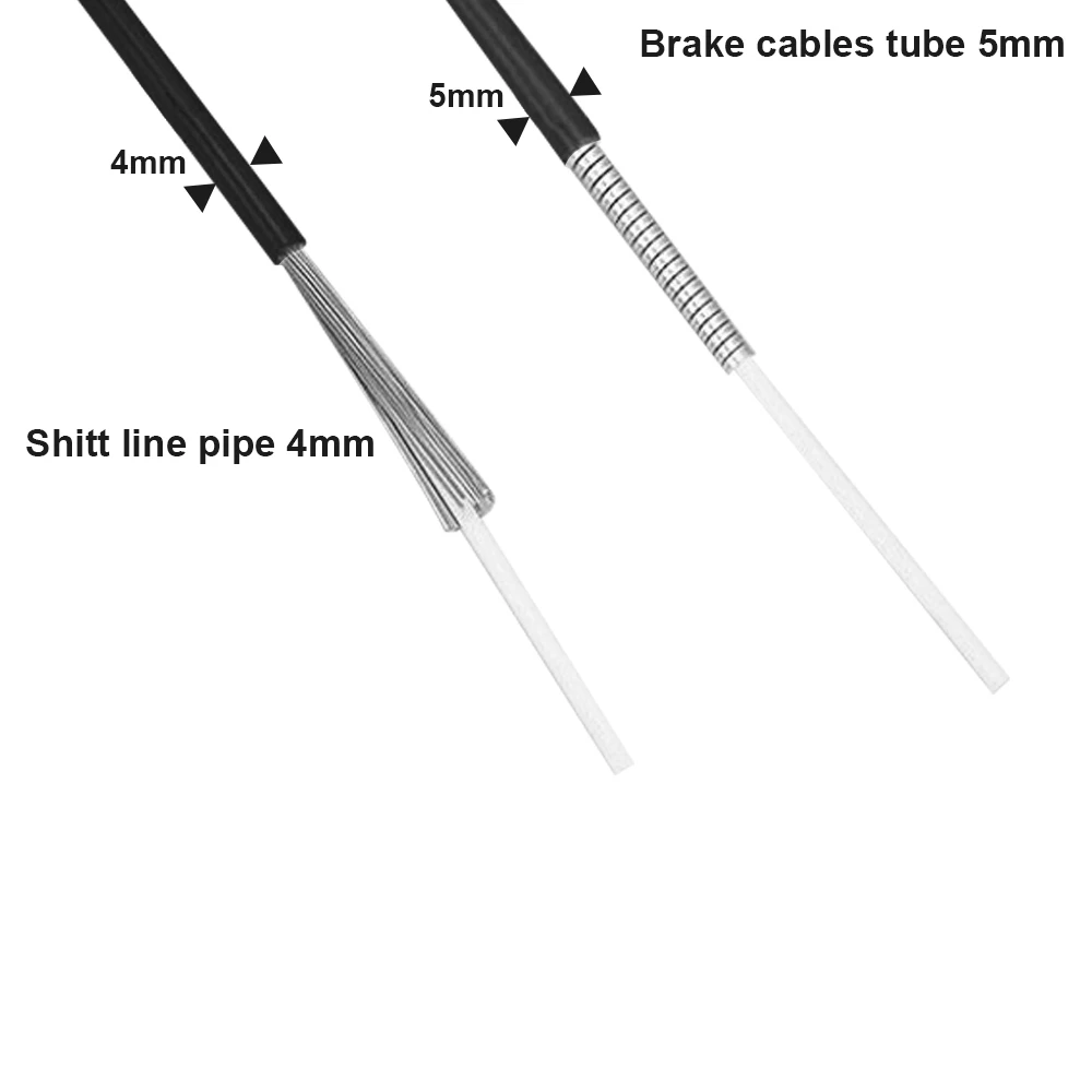 Bicycle Brake Shifting Cable Housing 3 Meters 4mm 5mm For MTB Road Bike
