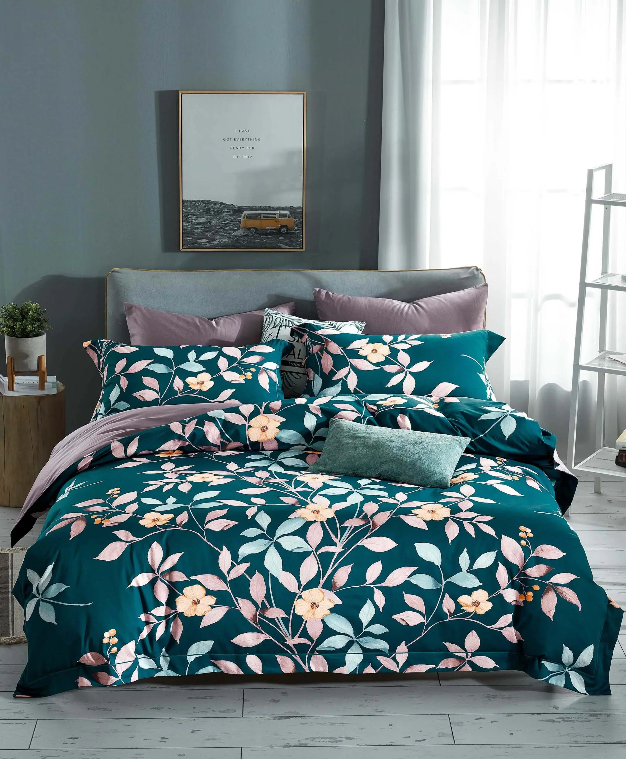 Bed sheets 1 5-спальное tango (Tango) tis04-160 code 1097 Mako-satin (density 300тс) 70x70 and 50x70 bedding | Дом и сад