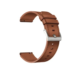 Luxurious Leather Strap - Premium Smart Watch Band for Women & Men - Elegant Bracelet for Timeless Style (F)