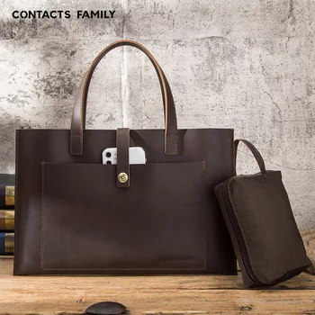 

Applicable MacBook Pro 15 Apple Laptop Case Genuine Leather Hand Tablet PC iPad Bag